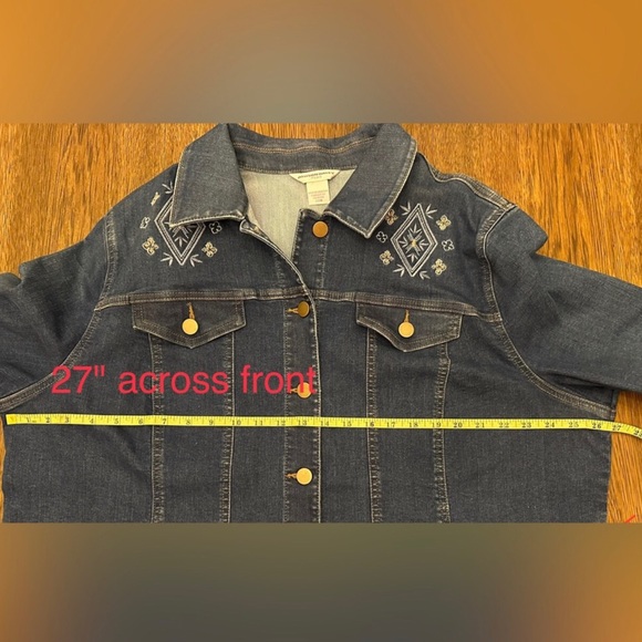 Aztec Jean Jacket - Picture 6 of 8